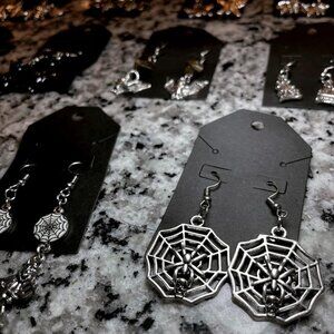 Spooky Earrings & Necklace